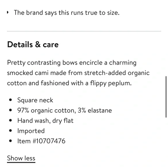 NWOT Damson Madder YELLOW BEA BOW RUCHED TOP Size 8/4US - Picture 8 of 9